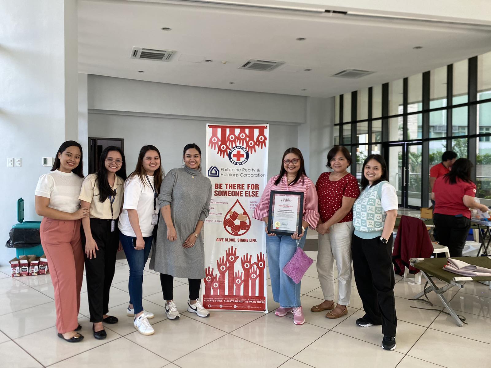 PhilRealty Holds Annual Bloodletting Drive in Partnership with Philippine Red Cross