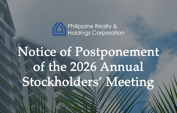 Notice of Postponement of the 2026 Annual Stockholders’ Meeting